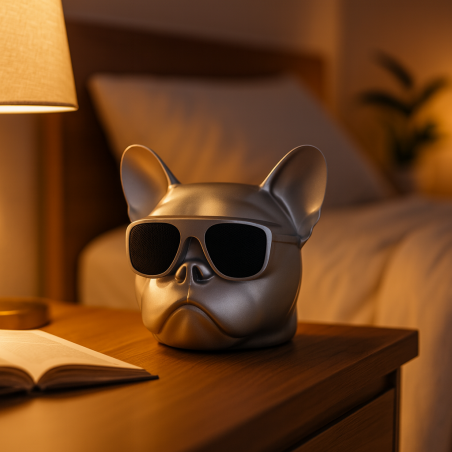 Parlante Bluetooth Bulldog COLUMBUS WS-262 | Diseño divertido y sonido potente